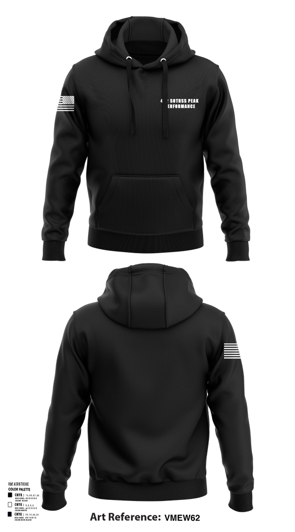 Hoodie, 492 SOTRSS Peak Performance, Air Force, Teamtime, Team time, sublimation, custom sports apparel, team uniforms, spirit wear, spiritwear, sports uniforms, custom shirts, team store, custom team store, fundraiser sports, apparel fundraiser
