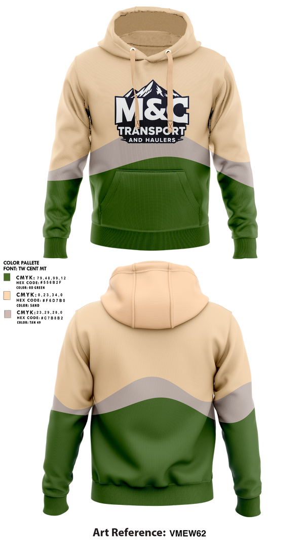 Hoodie, M&C transport and hauling, , Teamtime, Team time, sublimation, custom sports apparel, team uniforms, spirit wear, spiritwear, sports uniforms, custom shirts, team store, custom team store, fundraiser sports, apparel fundraiser
