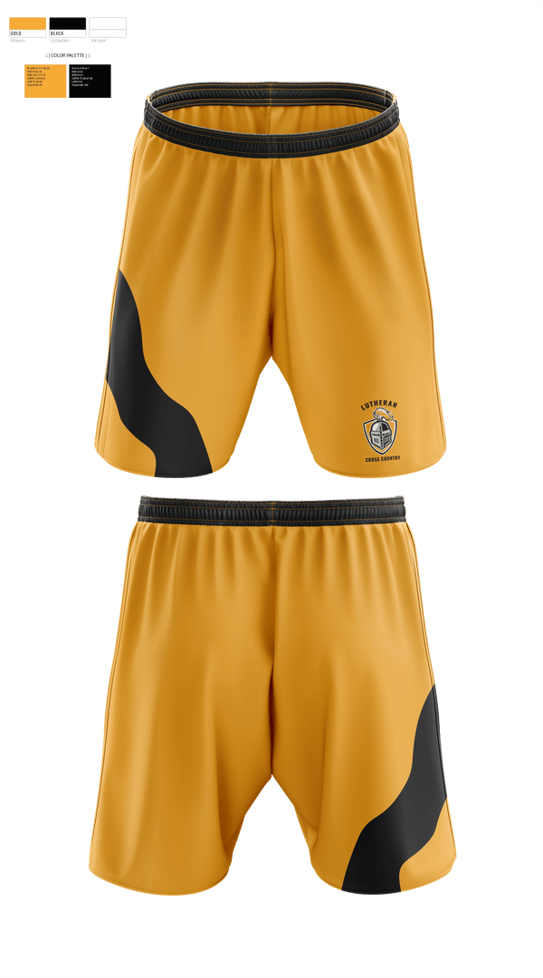 Athletic Shorts With Pockets, Lutheran High School South Cross Country, Cross Country, Teamtime, Team time, sublimation, custom sports apparel, team uniforms, spirit wear, spiritwear, sports uniforms, custom shirts, team store, custom team store, fundraiser sports, apparel fundraiser