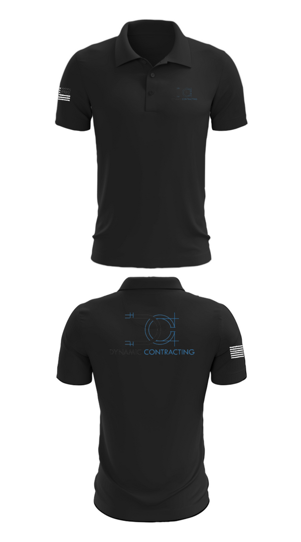 Short Sleeve Performance Polo, Dynamic ContractingDynamic Contracting, , Teamtime, Team time, sublimation, custom sports apparel, team uniforms, spirit wear, spiritwear, sports uniforms, custom shirts, team store, custom team store, fundraiser sports, apparel fundraiser