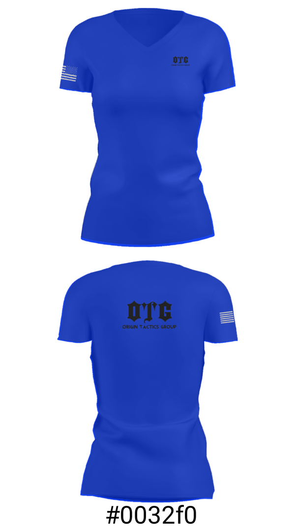 Women's Short Sleeve Vneck Shirt, Origin Tactics Group, , Teamtime, Team time, sublimation, custom sports apparel, team uniforms, spirit wear, spiritwear, sports uniforms, custom shirts, team store, custom team store, fundraiser sports, apparel fundraiser