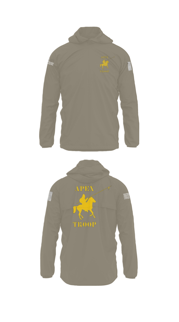 Windbreaker, Alpha Troop, 1-221 CAV, National Guard, Teamtime, Team time, sublimation, custom sports apparel, team uniforms, spirit wear, spiritwear, sports uniforms, custom shirts, team store, custom team store, fundraiser sports, apparel fundraiser