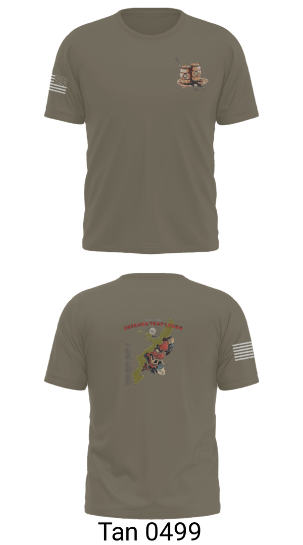 Old School Cotton Feel Shirt, 3rd G Co v2/8, Marines, Teamtime, Team time, sublimation, custom sports apparel, team uniforms, spirit wear, spiritwear, sports uniforms, custom shirts, team store, custom team store, fundraiser sports, apparel fundraiser