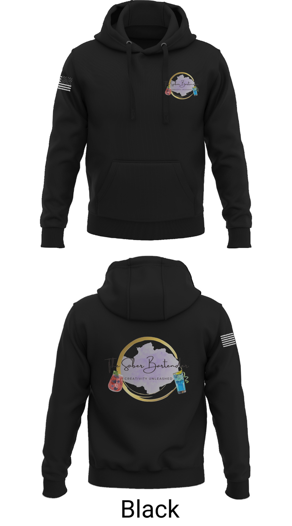 Hoodie, The Sober Bartender, , Teamtime, Team time, sublimation, custom sports apparel, team uniforms, spirit wear, spiritwear, sports uniforms, custom shirts, team store, custom team store, fundraiser sports, apparel fundraiser