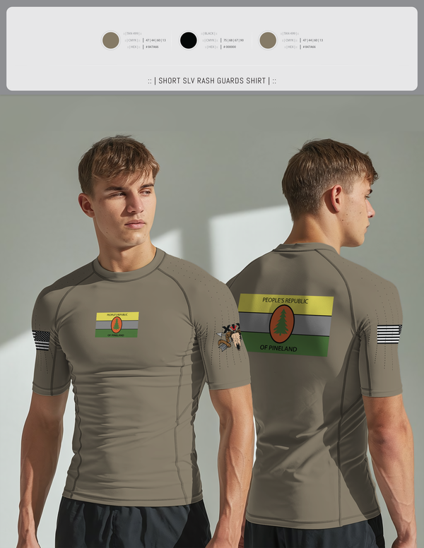 Short Sleeve Rash Guard Shirt, 5/19th SFG, National Guard, Teamtime, Team time, sublimation, custom sports apparel, team uniforms, spirit wear, spiritwear, sports uniforms, custom shirts, team store, custom team store, fundraiser sports, apparel fundraiser