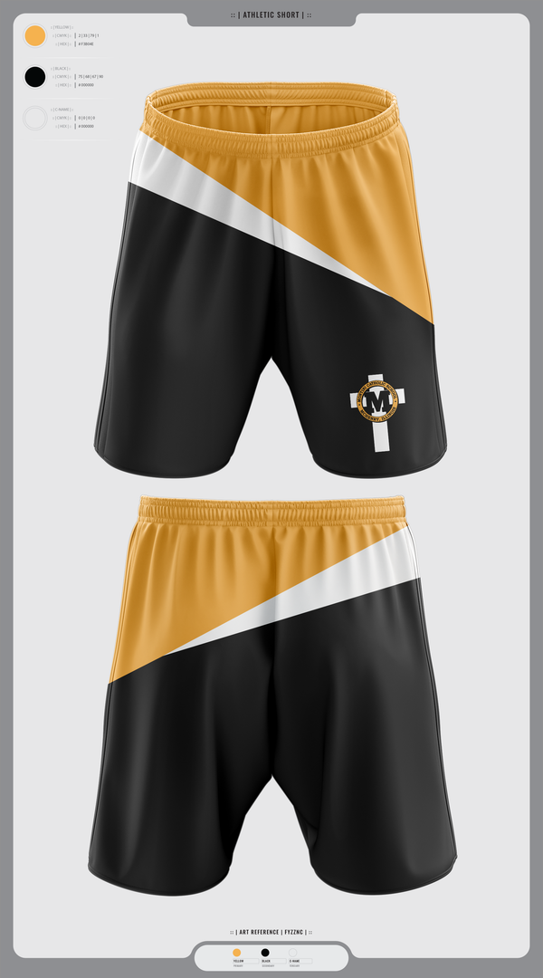 Athletic Shorts With Pockets, Montini Catholic School, Spirit Store, Teamtime, Team time, sublimation, custom sports apparel, team uniforms, spirit wear, spiritwear, sports uniforms, custom shirts, team store, custom team store, fundraiser sports, apparel fundraiser