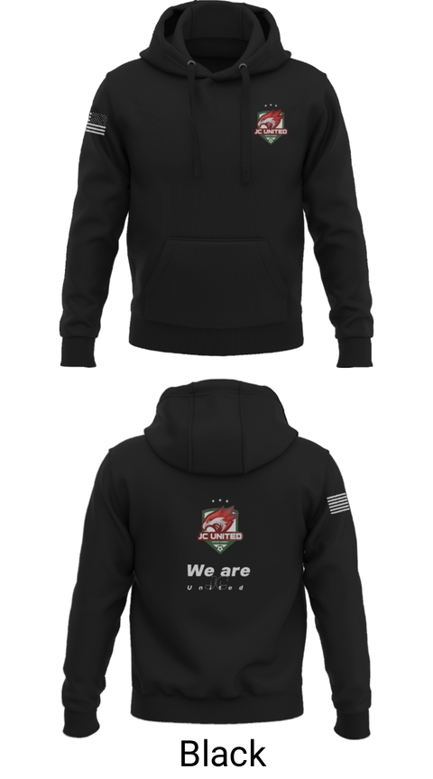 Hoodie, JC United, Men's Soccer, Teamtime, Team time, sublimation, custom sports apparel, team uniforms, spirit wear, spiritwear, sports uniforms, custom shirts, team store, custom team store, fundraiser sports, apparel fundraiser