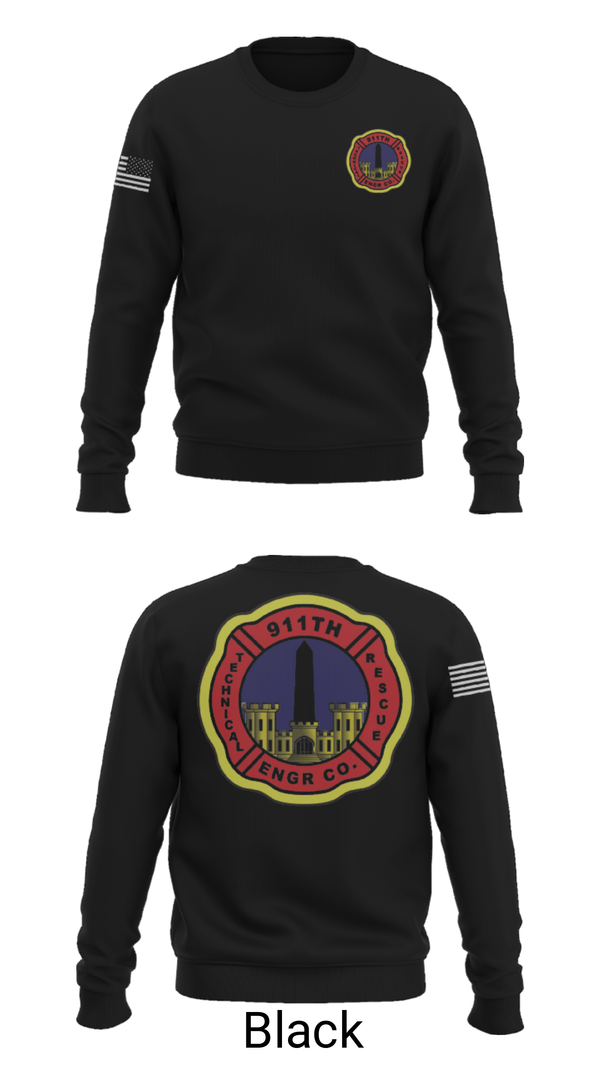 Crew Neck Sweatshirt, 911th TREC, Army, Teamtime, Team time, sublimation, custom sports apparel, team uniforms, spirit wear, spiritwear, sports uniforms, custom shirts, team store, custom team store, fundraiser sports, apparel fundraiser