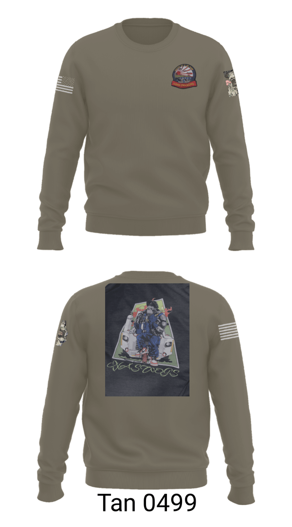 Crew Neck Sweatshirt, AIMD IWAKUNI, Navy, Teamtime, Team time, sublimation, custom sports apparel, team uniforms, spirit wear, spiritwear, sports uniforms, custom shirts, team store, custom team store, fundraiser sports, apparel fundraiser