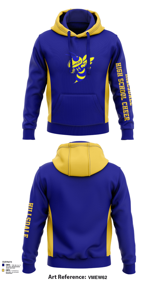 Hoodie, Hillsdale High School Cheer, Cheer, Teamtime, Team time, sublimation, custom sports apparel, team uniforms, spirit wear, spiritwear, sports uniforms, custom shirts, team store, custom team store, fundraiser sports, apparel fundraiser