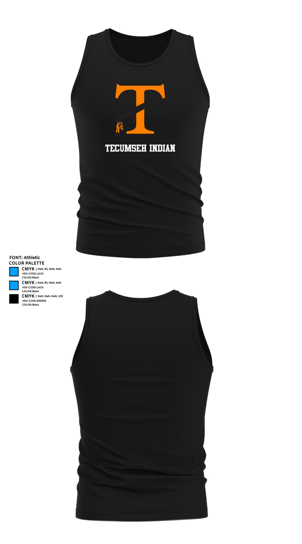 Tank Top, Tecumseh indian, Wrestling, Teamtime, Team time, sublimation, custom sports apparel, team uniforms, spirit wear, spiritwear, sports uniforms, custom shirts, team store, custom team store, fundraiser sports, apparel fundraiser