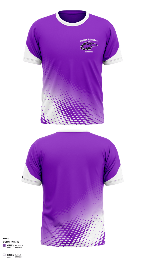 Short Sleeve Performance Shirt, Sequoia High School Softball, Softball, Teamtime, Team time, sublimation, custom sports apparel, team uniforms, spirit wear, spiritwear, sports uniforms, custom shirts, team store, custom team store, fundraiser sports, apparel fundraiser