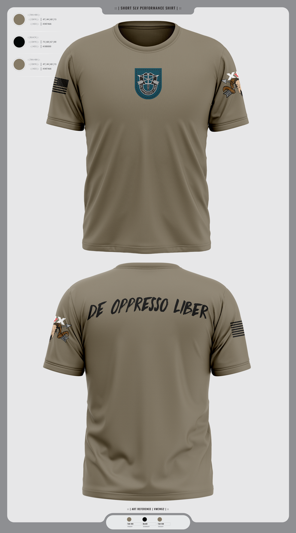 Short Sleeve Performance Shirt, 5/19th SFG, National Guard, Teamtime, Team time, sublimation, custom sports apparel, team uniforms, spirit wear, spiritwear, sports uniforms, custom shirts, team store, custom team store, fundraiser sports, apparel fundraiser