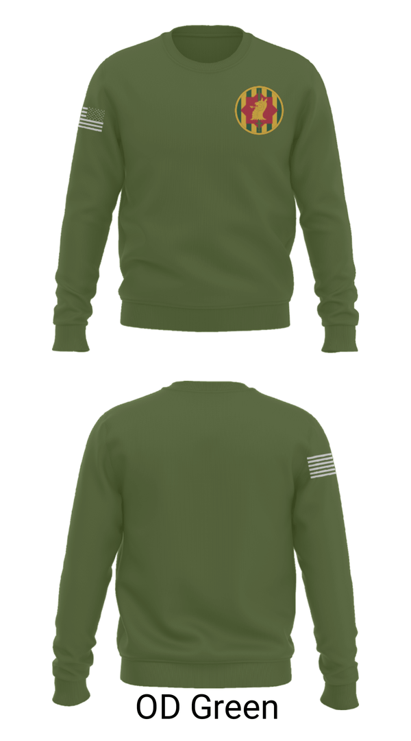 Crew Neck Sweatshirt, 127, Army, Teamtime, Team time, sublimation, custom sports apparel, team uniforms, spirit wear, spiritwear, sports uniforms, custom shirts, team store, custom team store, fundraiser sports, apparel fundraiser
