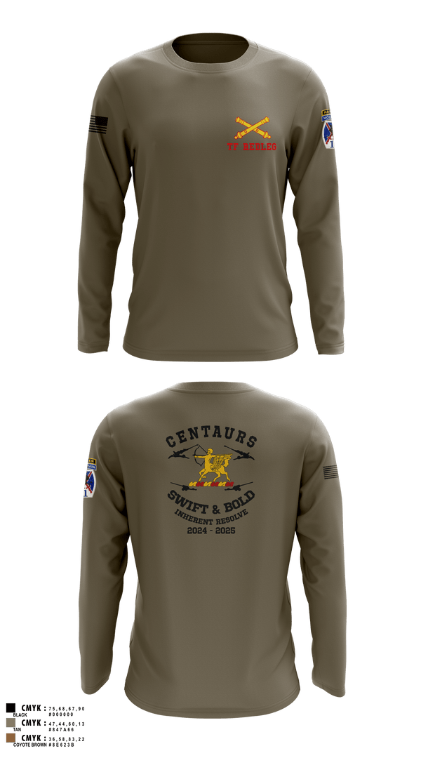 Long Sleeve Performance Shirt, 3-6 FA, Army, Teamtime, Team time, sublimation, custom sports apparel, team uniforms, spirit wear, spiritwear, sports uniforms, custom shirts, team store, custom team store, fundraiser sports, apparel fundraiser