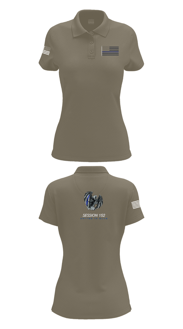 Womens Short Sleeve Performance Polo, Session 152, Police, Teamtime, Team time, sublimation, custom sports apparel, team uniforms, spirit wear, spiritwear, sports uniforms, custom shirts, team store, custom team store, fundraiser sports, apparel fundraiser