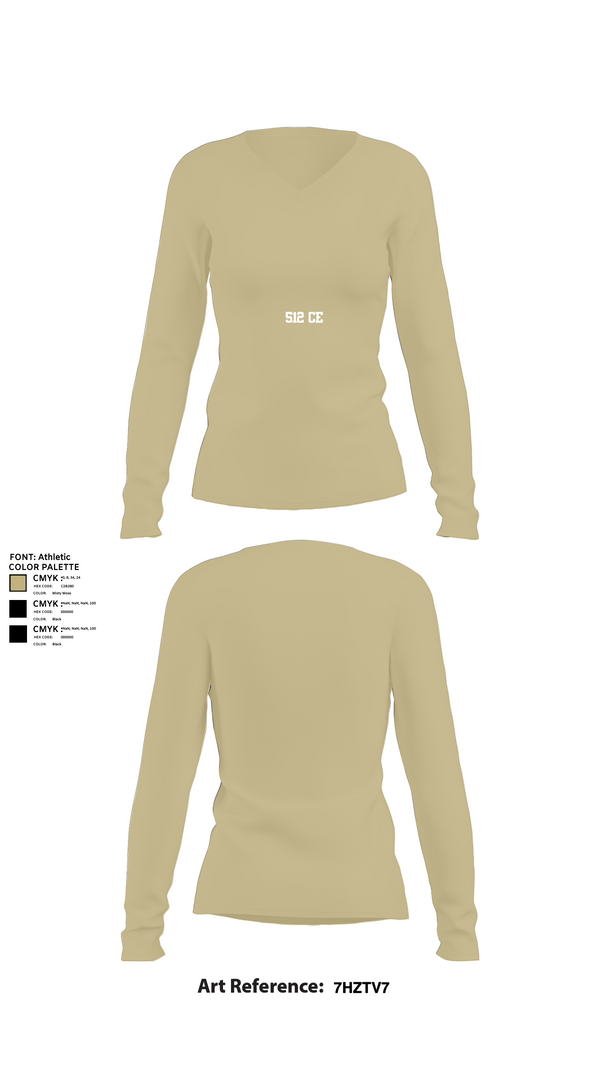 Womens Long Sleeve Vneck Shirt, 512 CE, , Teamtime, Team time, sublimation, custom sports apparel, team uniforms, spirit wear, spiritwear, sports uniforms, custom shirts, team store, custom team store, fundraiser sports, apparel fundraiser