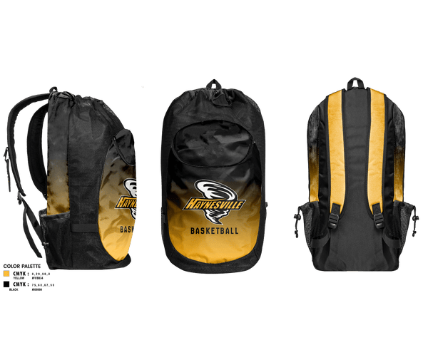 Gear Bag, Haynesville High School Basketball, Women's Basketball, Teamtime, Team time, sublimation, custom sports apparel, team uniforms, spirit wear, spiritwear, sports uniforms, custom shirts, team store, custom team store, fundraiser sports, apparel fundraiser