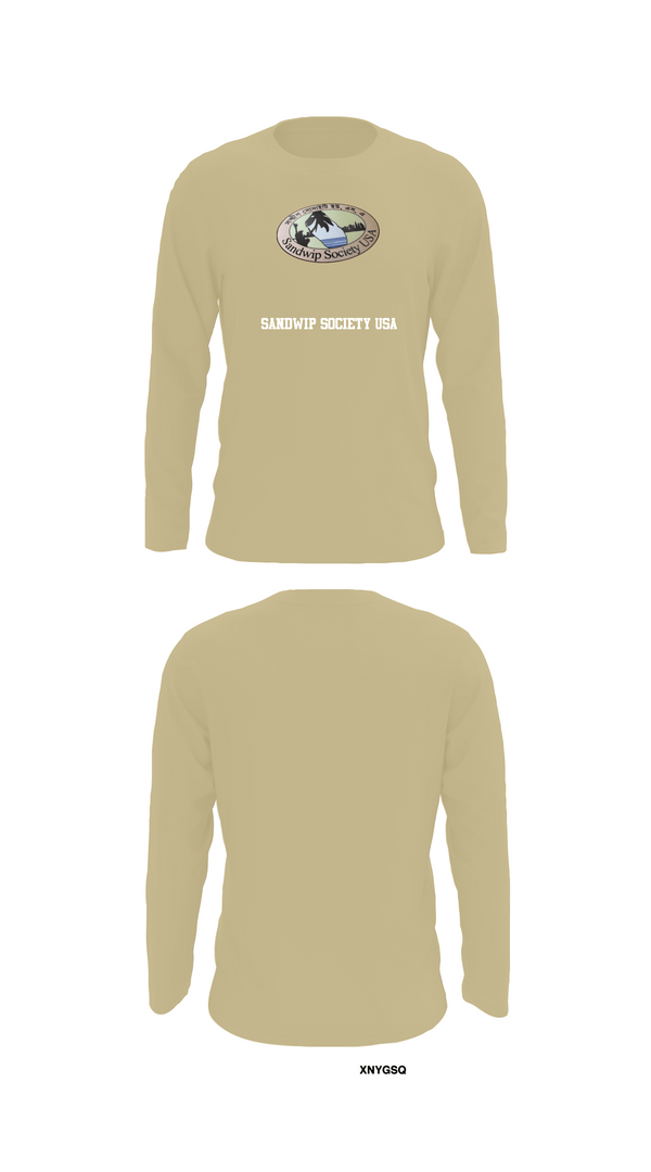 Long Sleeve Performance Shirt, Sandwip society USA, , Teamtime, Team time, sublimation, custom sports apparel, team uniforms, spirit wear, spiritwear, sports uniforms, custom shirts, team store, custom team store, fundraiser sports, apparel fundraiser