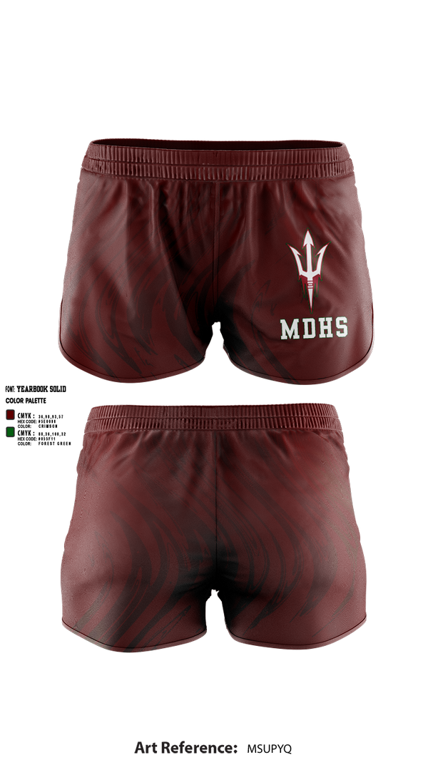 Womens Shorts, Mount Diablo High School Swimming, Swimming, Teamtime, Team time, sublimation, custom sports apparel, team uniforms, spirit wear, spiritwear, sports uniforms, custom shirts, team store, custom team store, fundraiser sports, apparel fundraiser