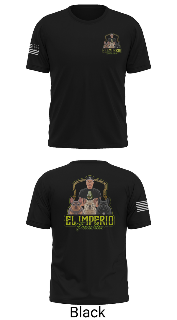 Short Sleeve Performance Shirt, EL IMPERIO FRENCHIES, , Teamtime, Team time, sublimation, custom sports apparel, team uniforms, spirit wear, spiritwear, sports uniforms, custom shirts, team store, custom team store, fundraiser sports, apparel fundraiser