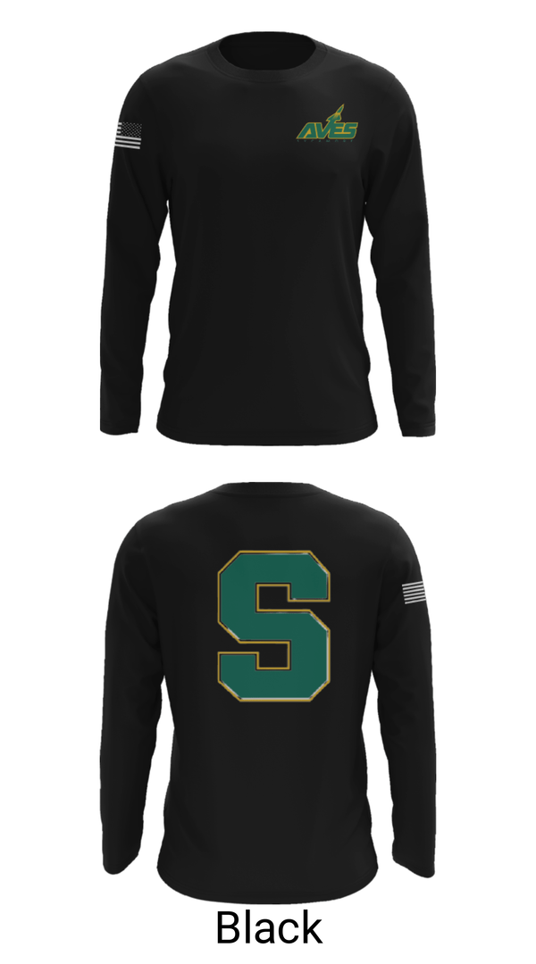 Long Sleeve Performance Shirt, Sycamore Junior High School Lacrosse, Men's Lacrosse, Teamtime, Team time, sublimation, custom sports apparel, team uniforms, spirit wear, spiritwear, sports uniforms, custom shirts, team store, custom team store, fundraiser sports, apparel fundraiser