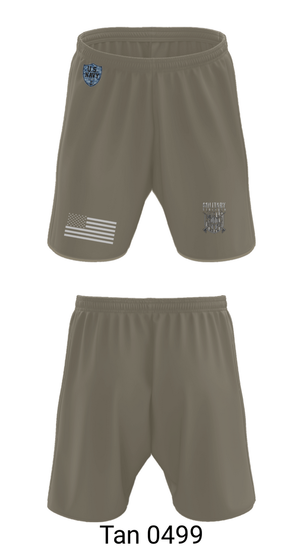 Athletic Shorts With Pockets, CVN 77 George HW Bus, Navy, Teamtime, Team time, sublimation, custom sports apparel, team uniforms, spirit wear, spiritwear, sports uniforms, custom shirts, team store, custom team store, fundraiser sports, apparel fundraiser