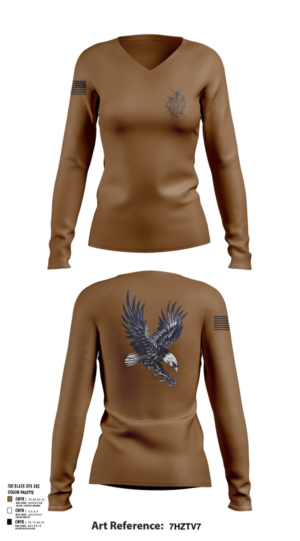 Womens Long Sleeve Vneck Shirt, Delta, , Teamtime, Team time, sublimation, custom sports apparel, team uniforms, spirit wear, spiritwear, sports uniforms, custom shirts, team store, custom team store, fundraiser sports, apparel fundraiser