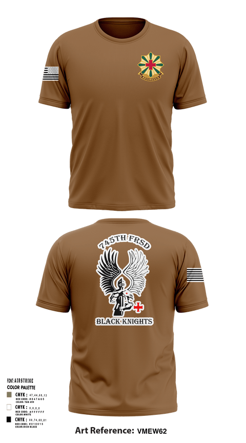 Short Sleeve Performance Shirt, 745th Forward Resuscitative Surgical Detachment, Army, Teamtime, Team time, sublimation, custom sports apparel, team uniforms, spirit wear, spiritwear, sports uniforms, custom shirts, team store, custom team store, fundraiser sports, apparel fundraiser