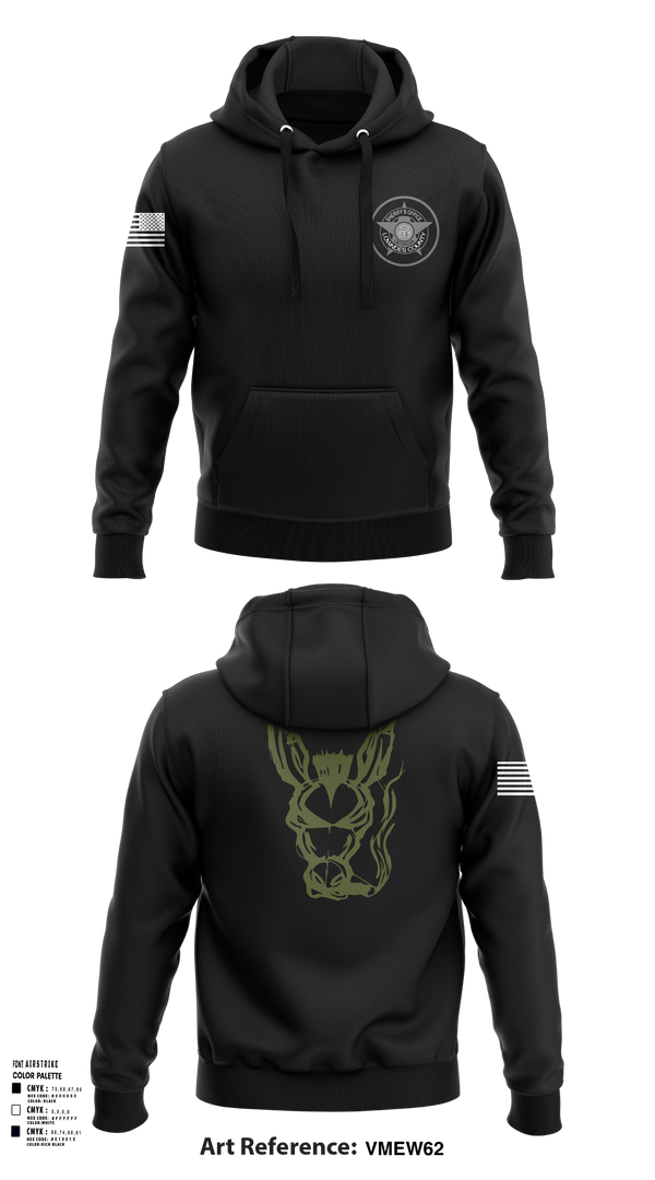 Hoodie, Lowndes County Sheriff’s Office Special Operations Division, , Teamtime, Team time, sublimation, custom sports apparel, team uniforms, spirit wear, spiritwear, sports uniforms, custom shirts, team store, custom team store, fundraiser sports, apparel fundraiser
