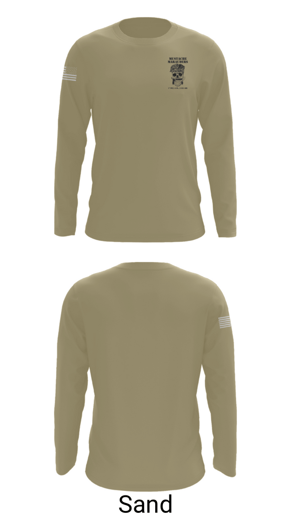 Long Sleeve Performance Shirt, 1st Plt, A Co, 2-325 AIR, Army, Teamtime, Team time, sublimation, custom sports apparel, team uniforms, spirit wear, spiritwear, sports uniforms, custom shirts, team store, custom team store, fundraiser sports, apparel fundraiser