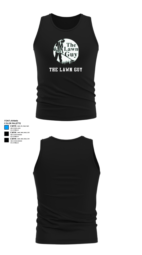 Tank Top, The Lawn Guy, , Teamtime, Team time, sublimation, custom sports apparel, team uniforms, spirit wear, spiritwear, sports uniforms, custom shirts, team store, custom team store, fundraiser sports, apparel fundraiser