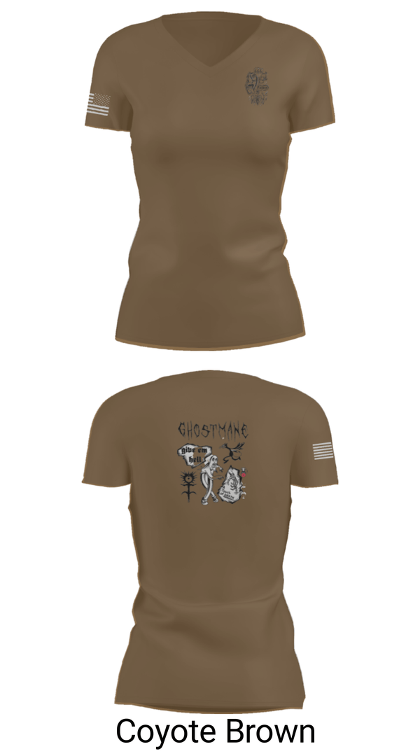 Women's Short Sleeve Vneck Shirt, Ceremonial Platoon, Marines, Teamtime, Team time, sublimation, custom sports apparel, team uniforms, spirit wear, spiritwear, sports uniforms, custom shirts, team store, custom team store, fundraiser sports, apparel fundraiser