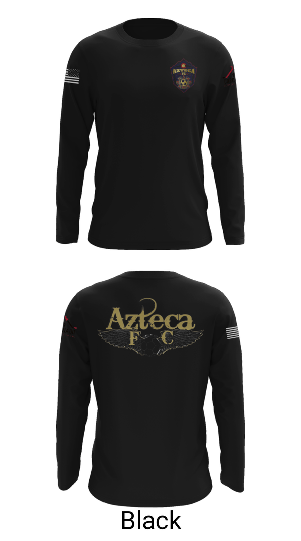 Long Sleeve Performance Shirt, Azteca, Men's Soccer, Teamtime, Team time, sublimation, custom sports apparel, team uniforms, spirit wear, spiritwear, sports uniforms, custom shirts, team store, custom team store, fundraiser sports, apparel fundraiser