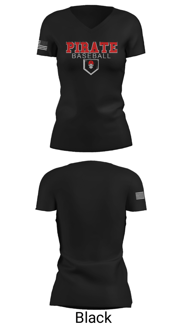 Women's Short Sleeve Vneck Shirt, Grants High School Baseball, Baseball, Teamtime, Team time, sublimation, custom sports apparel, team uniforms, spirit wear, spiritwear, sports uniforms, custom shirts, team store, custom team store, fundraiser sports, apparel fundraiser