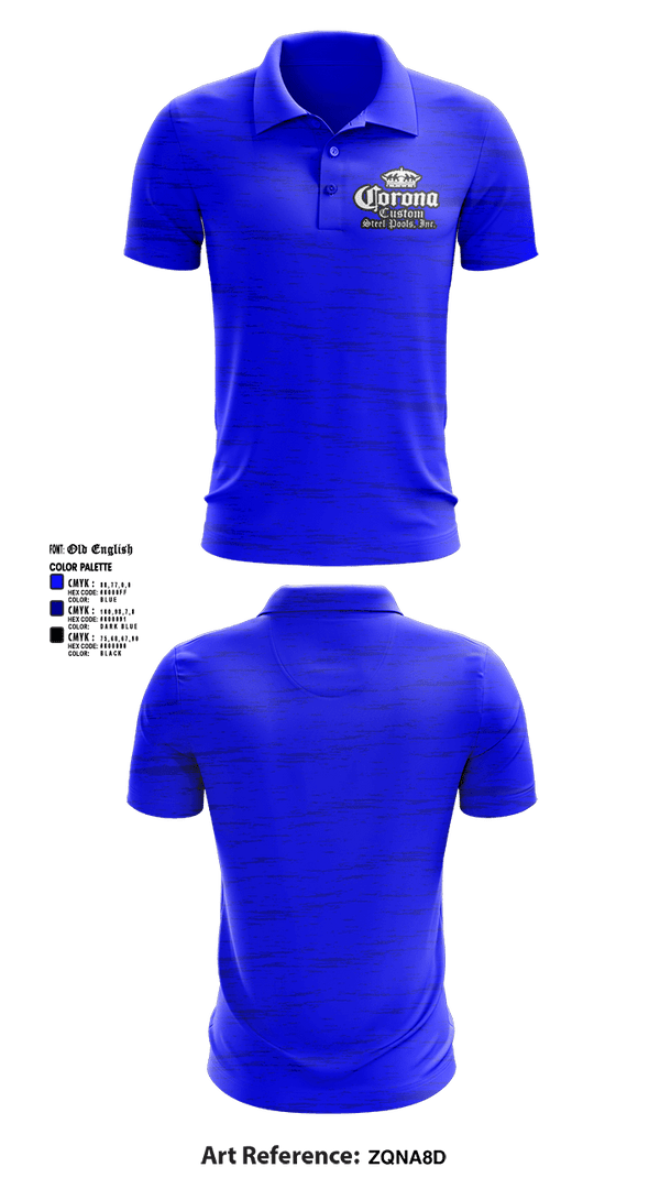 Short Sleeve Performance Polo, Corona custom steel pools, , Teamtime, Team time, sublimation, custom sports apparel, team uniforms, spirit wear, spiritwear, sports uniforms, custom shirts, team store, custom team store, fundraiser sports, apparel fundraiser