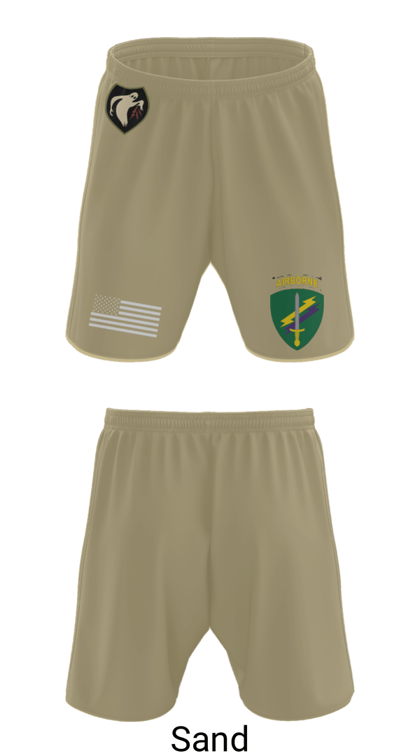 Athletic Shorts With Pockets, 325th Tactical PSYOP Co. (A), Army, Teamtime, Team time, sublimation, custom sports apparel, team uniforms, spirit wear, spiritwear, sports uniforms, custom shirts, team store, custom team store, fundraiser sports, apparel fundraiser