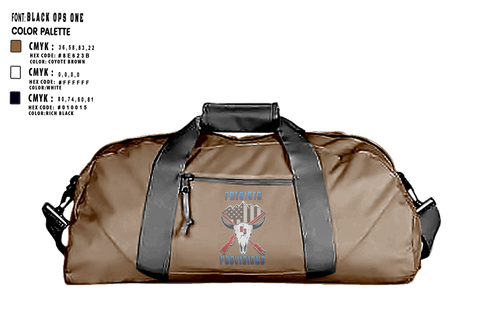 Duffle Bag, Patriots Provisions LLC, , Teamtime, Team time, sublimation, custom sports apparel, team uniforms, spirit wear, spiritwear, sports uniforms, custom shirts, team store, custom team store, fundraiser sports, apparel fundraiser