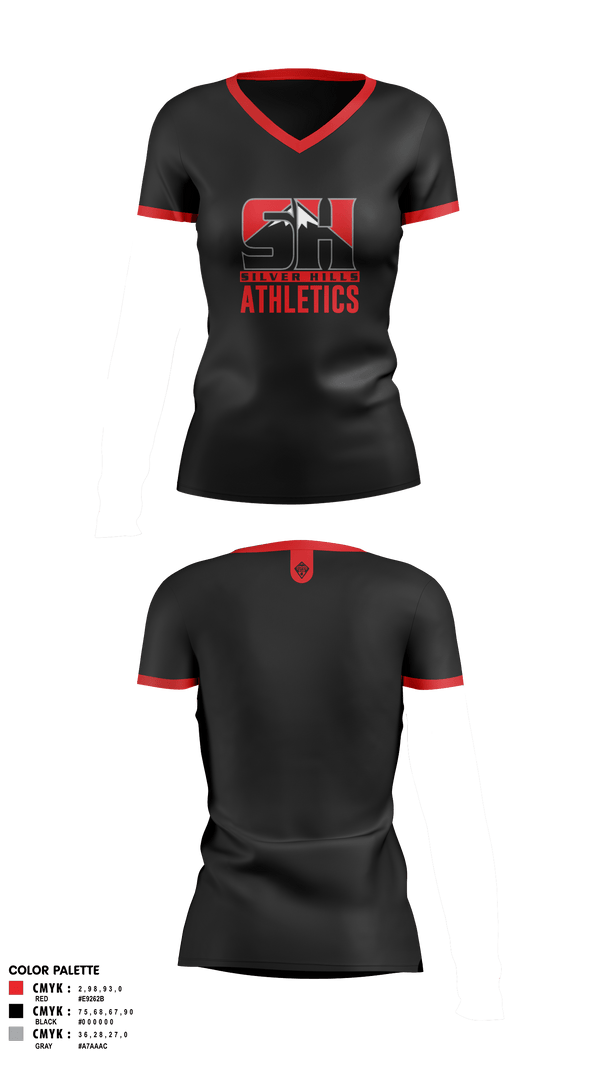 Old School Cotton Feel Shirt, Silver Hills MS, , Teamtime, Team time, sublimation, custom sports apparel, team uniforms, spirit wear, spiritwear, sports uniforms, custom shirts, team store, custom team store, fundraiser sports, apparel fundraiser