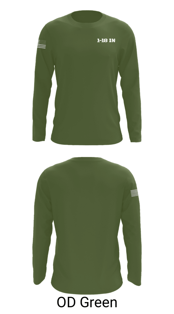 Long Sleeve Performance Shirt, 1-18 IN, Army, Teamtime, Team time, sublimation, custom sports apparel, team uniforms, spirit wear, spiritwear, sports uniforms, custom shirts, team store, custom team store, fundraiser sports, apparel fundraiser