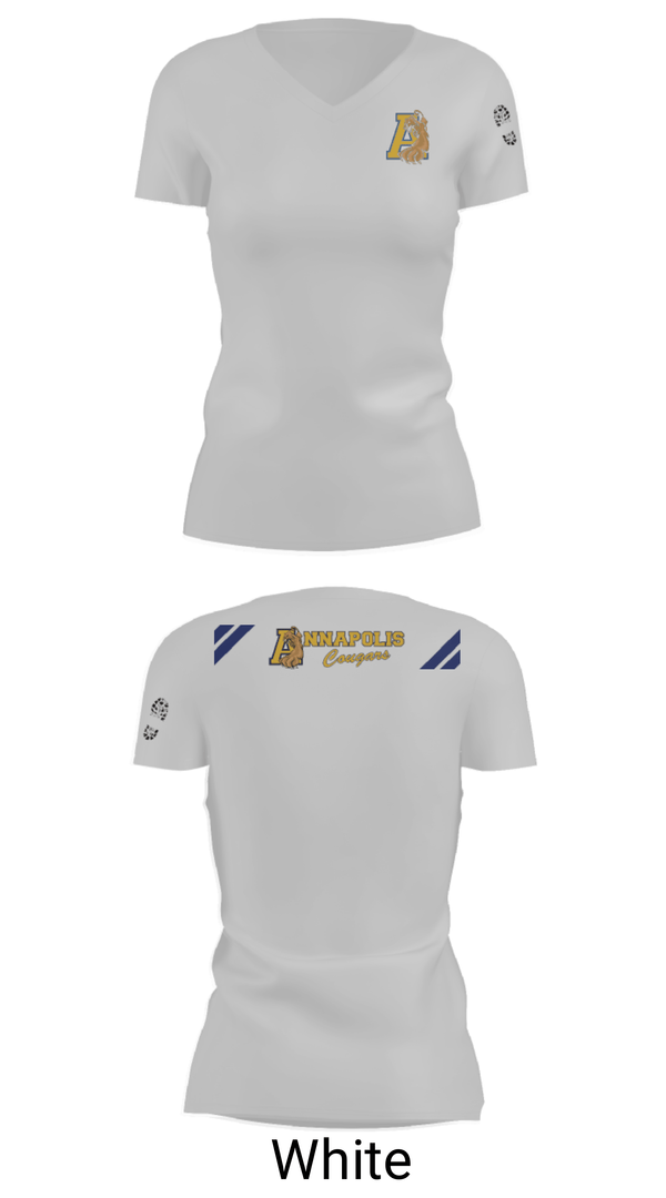 Women's Short Sleeve Vneck Shirt, AHS STEP TEAM, Women's Soccer, Teamtime, Team time, sublimation, custom sports apparel, team uniforms, spirit wear, spiritwear, sports uniforms, custom shirts, team store, custom team store, fundraiser sports, apparel fundraiser