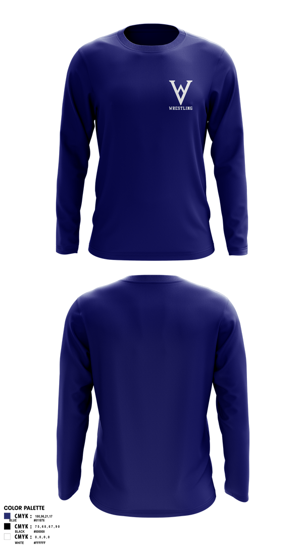 Long Sleeve Performance Shirt, Winfield Youth Wrestling Club, Wrestling, Teamtime, Team time, sublimation, custom sports apparel, team uniforms, spirit wear, spiritwear, sports uniforms, custom shirts, team store, custom team store, fundraiser sports, apparel fundraiser