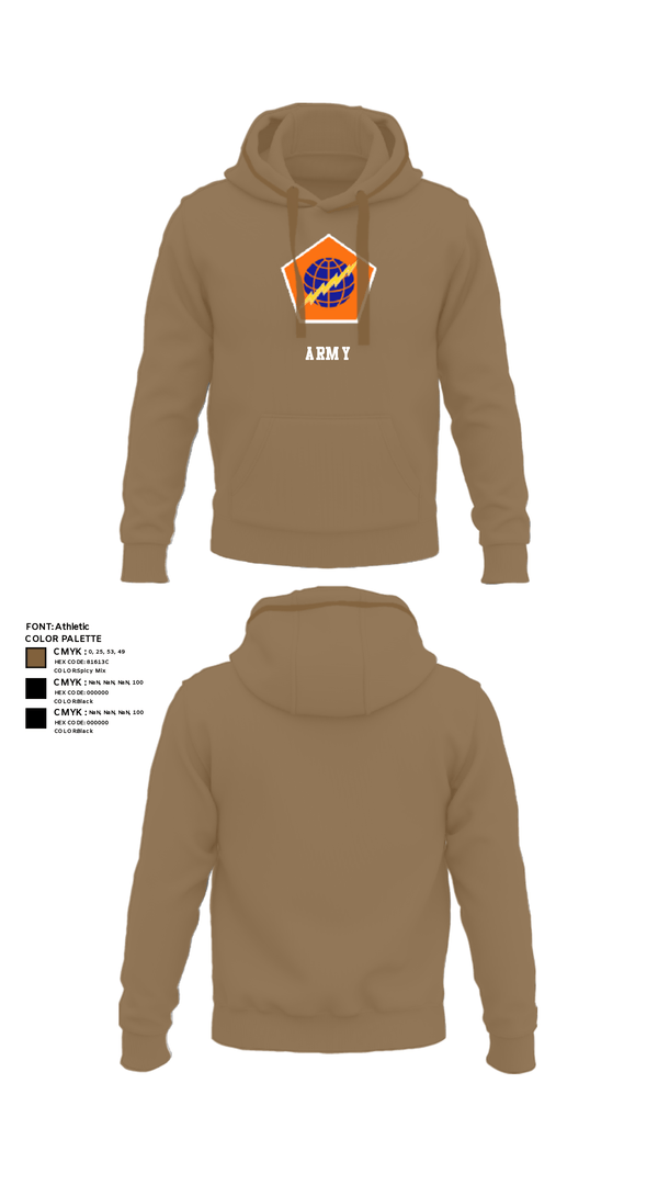 Hoodie, 98th Expeditionary Signal Battalion, Army, Teamtime, Team time, sublimation, custom sports apparel, team uniforms, spirit wear, spiritwear, sports uniforms, custom shirts, team store, custom team store, fundraiser sports, apparel fundraiser
