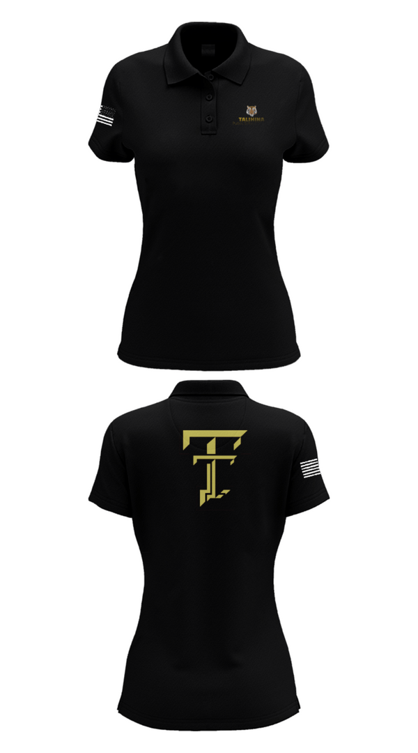 Womens Short Sleeve Performance Polo, Talihina High School Band, Spirit Store, Teamtime, Team time, sublimation, custom sports apparel, team uniforms, spirit wear, spiritwear, sports uniforms, custom shirts, team store, custom team store, fundraiser sports, apparel fundraiser