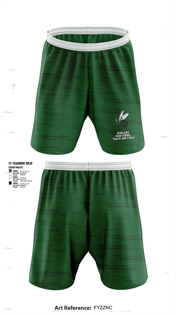 Athletic Shorts With Pockets, Highland High School Track and Field, Track & Field, Teamtime, Team time, sublimation, custom sports apparel, team uniforms, spirit wear, spiritwear, sports uniforms, custom shirts, team store, custom team store, fundraiser sports, apparel fundraiser