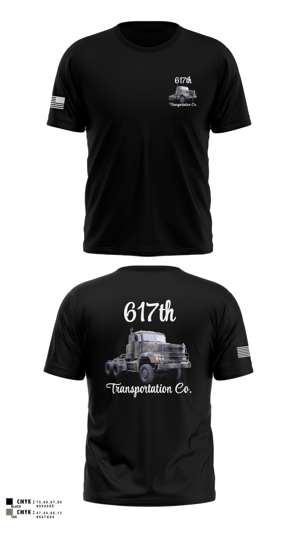 Short Sleeve Performance Shirt, 617th Transportation Company, Army, Teamtime, Team time, sublimation, custom sports apparel, team uniforms, spirit wear, spiritwear, sports uniforms, custom shirts, team store, custom team store, fundraiser sports, apparel fundraiser