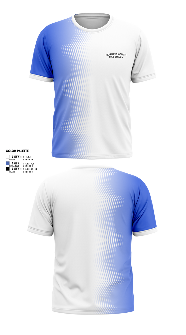 Short Sleeve Performance Shirt, Hopkins Youth Baseball Association, Baseball, Teamtime, Team time, sublimation, custom sports apparel, team uniforms, spirit wear, spiritwear, sports uniforms, custom shirts, team store, custom team store, fundraiser sports, apparel fundraiser