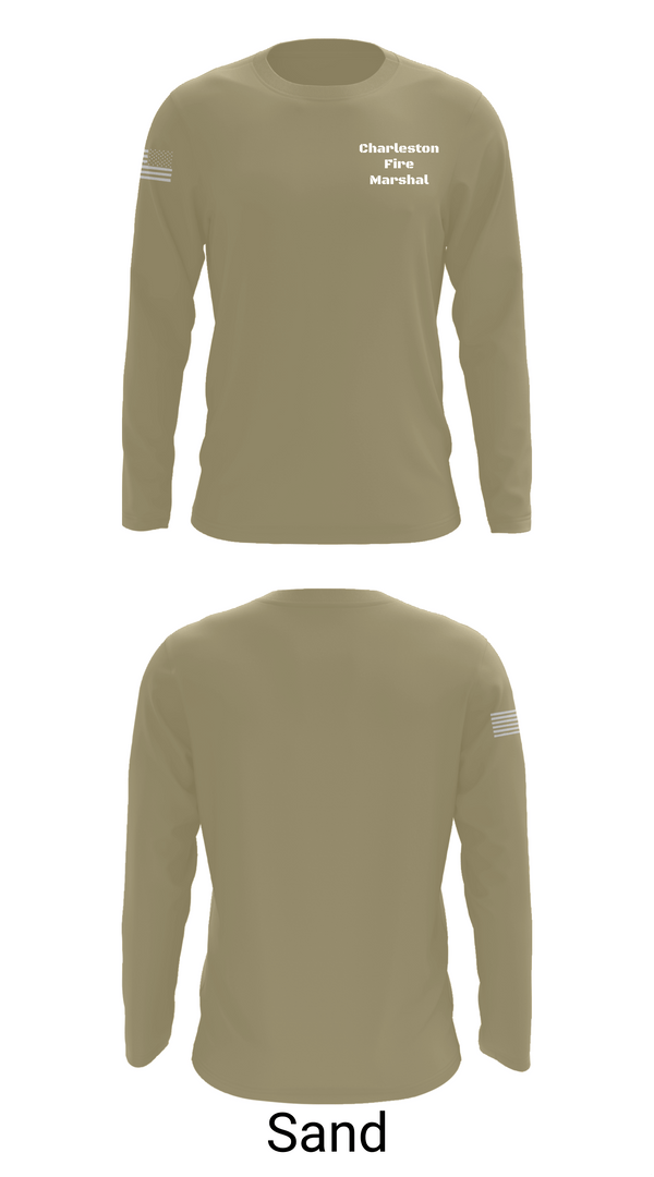 Long Sleeve Performance Shirt, Charleston Fire Marshal, , Teamtime, Team time, sublimation, custom sports apparel, team uniforms, spirit wear, spiritwear, sports uniforms, custom shirts, team store, custom team store, fundraiser sports, apparel fundraiser