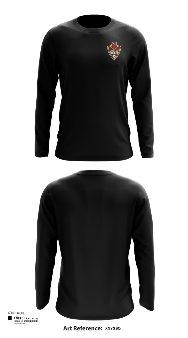 Long Sleeve Performance Shirt, Marion High School Soccer, Men's Soccer, Teamtime, Team time, sublimation, custom sports apparel, team uniforms, spirit wear, spiritwear, sports uniforms, custom shirts, team store, custom team store, fundraiser sports, apparel fundraiser