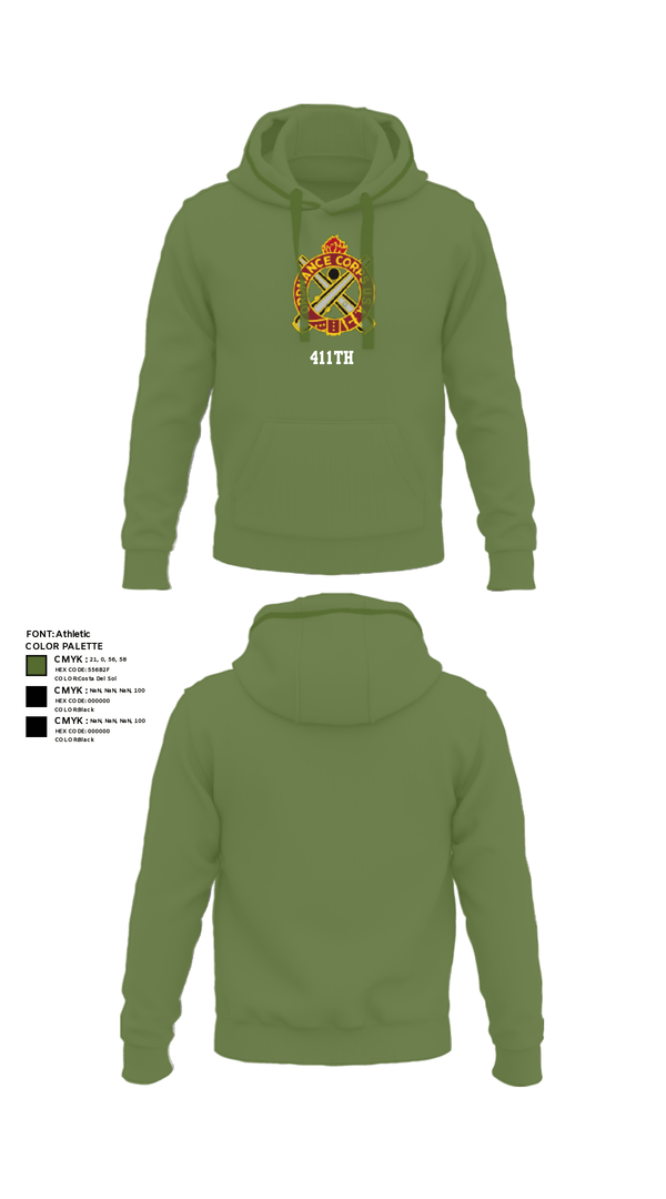 Hoodie, 411TH, Army, Teamtime, Team time, sublimation, custom sports apparel, team uniforms, spirit wear, spiritwear, sports uniforms, custom shirts, team store, custom team store, fundraiser sports, apparel fundraiser